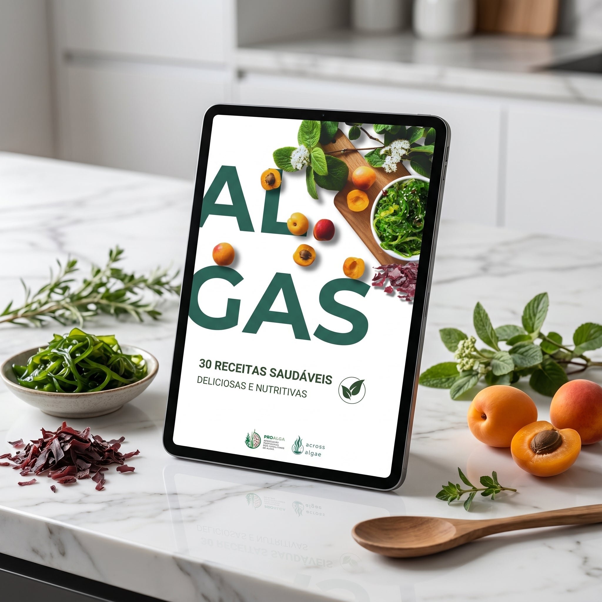 E-book - 30 Receitas com Algas