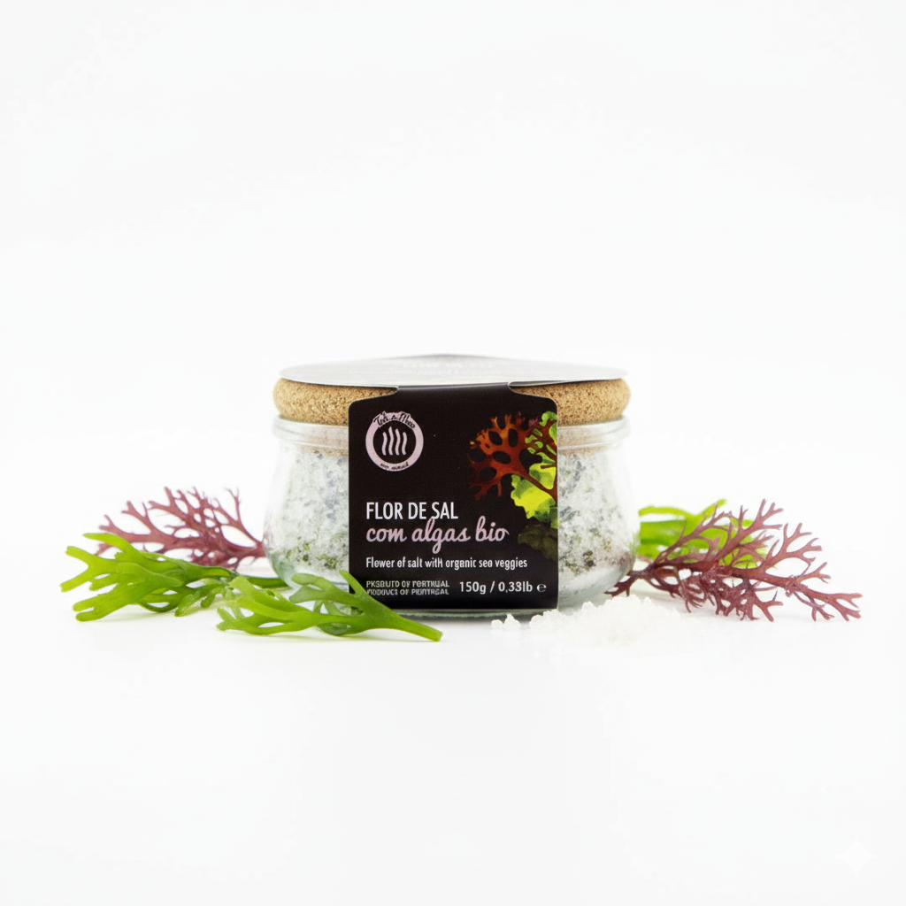 Flor de Sal com Mistura de Algas