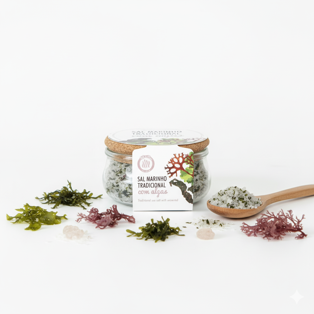 Sal Marinho com mistura de Algas